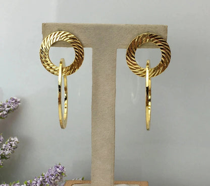 Luxury Gold Ladies Earrings