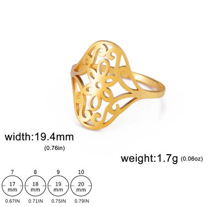 Filigree Flower Ring