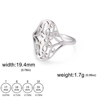 Filigree Flower Ring