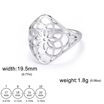 Filigree Flower Ring