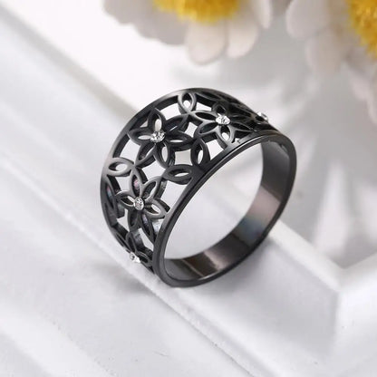 Flower of Life Finger Ring
