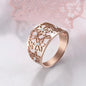 Flower of Life Finger Ring
