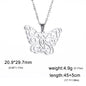 Butterfly Pendant Choker