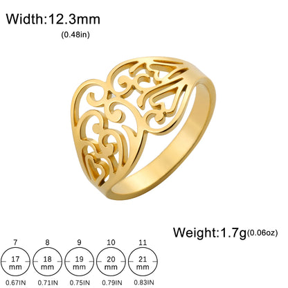 Gold Stainless Ring