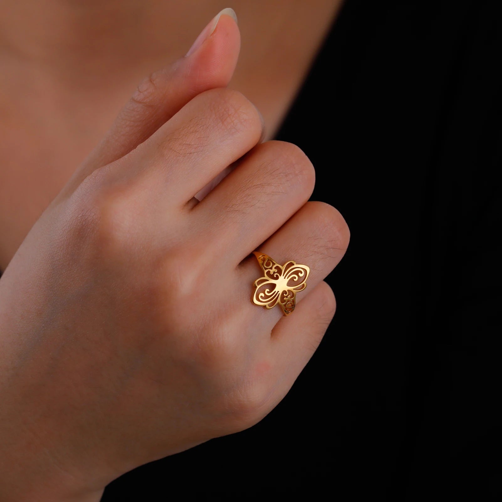 Gold Stainless Ring