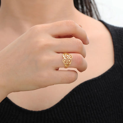 Gold Stainless Ring