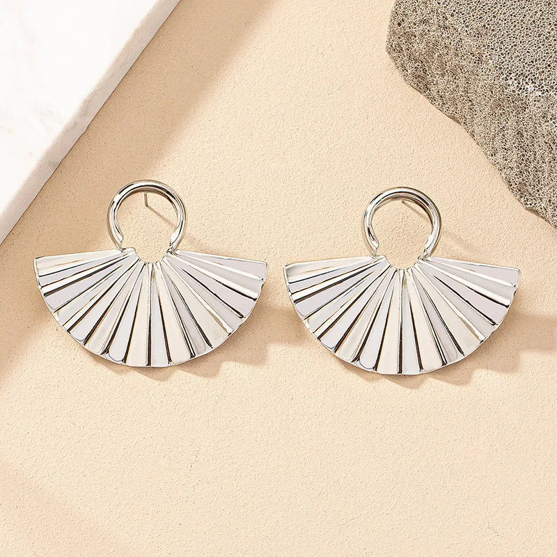 Geometric Temperament Earring