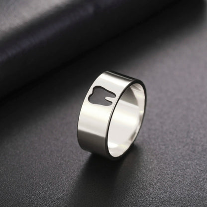 Hollow Tooth Ring