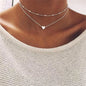 Love Heart Pearl Necklace