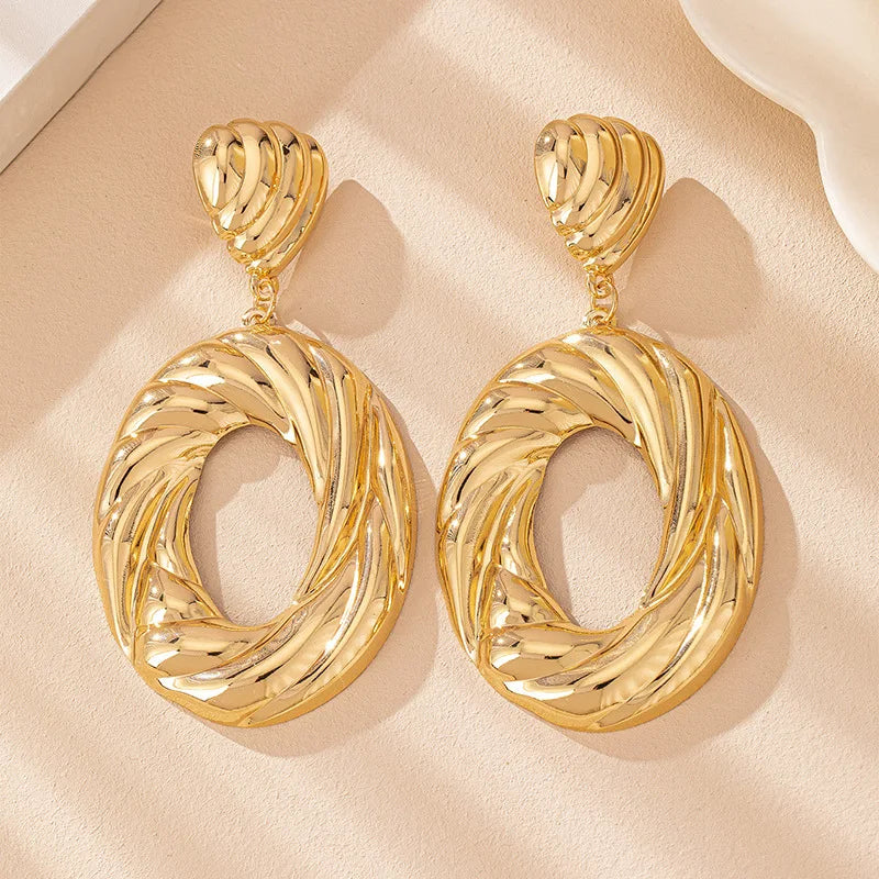 Circular Earrings for Women Party