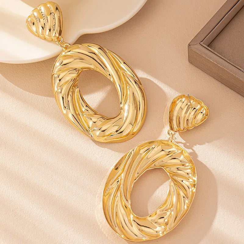 Circular Earrings for Women Party