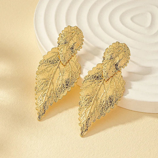 Leaf Earrings Holiday Gift