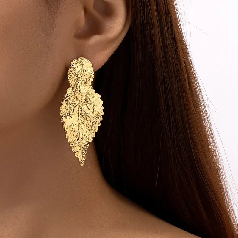 Leaf Earrings Holiday Gift