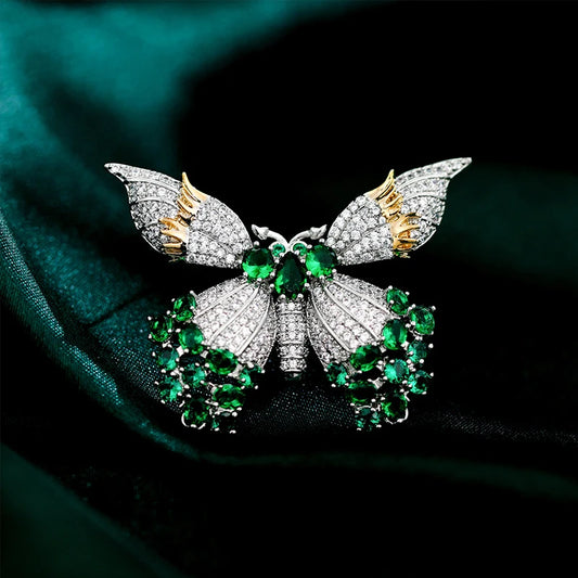 Fashionable Micro Butterfly Brooch