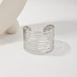 Trendy Hollow Opening Bangle