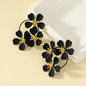 Retro Flower Earrings 