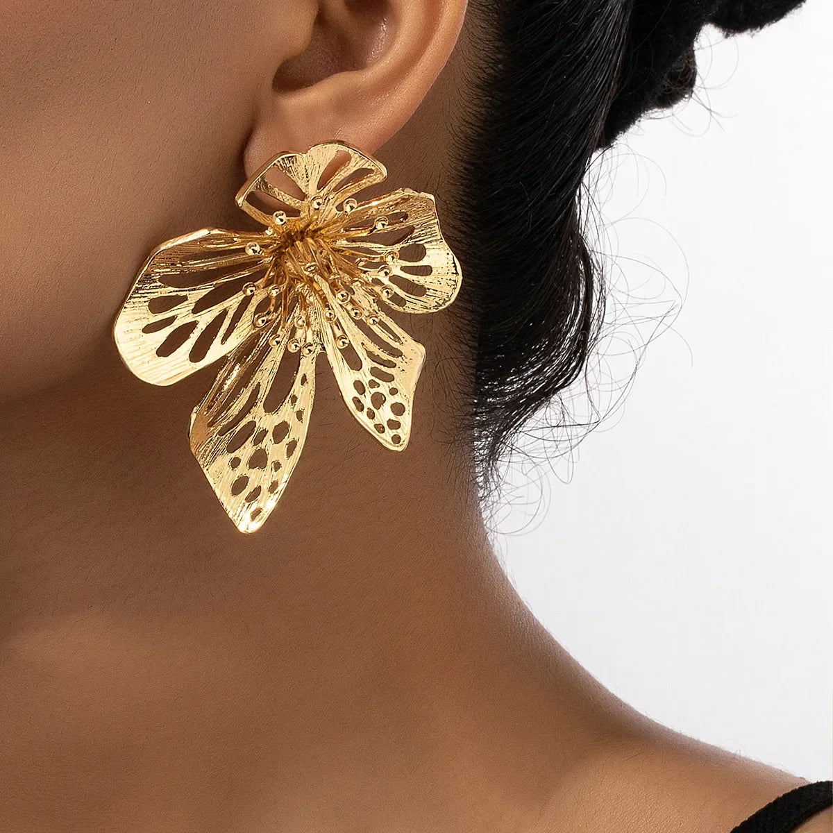 Exaggerated Geometric Earring