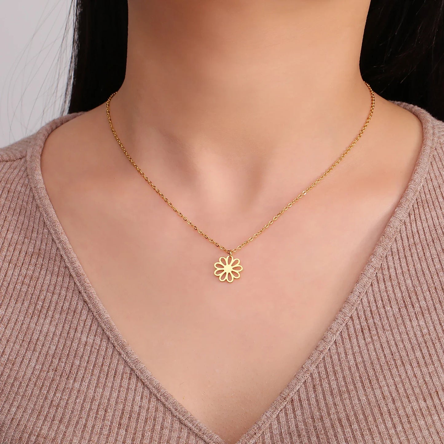 Gold Stainless Steel Choker