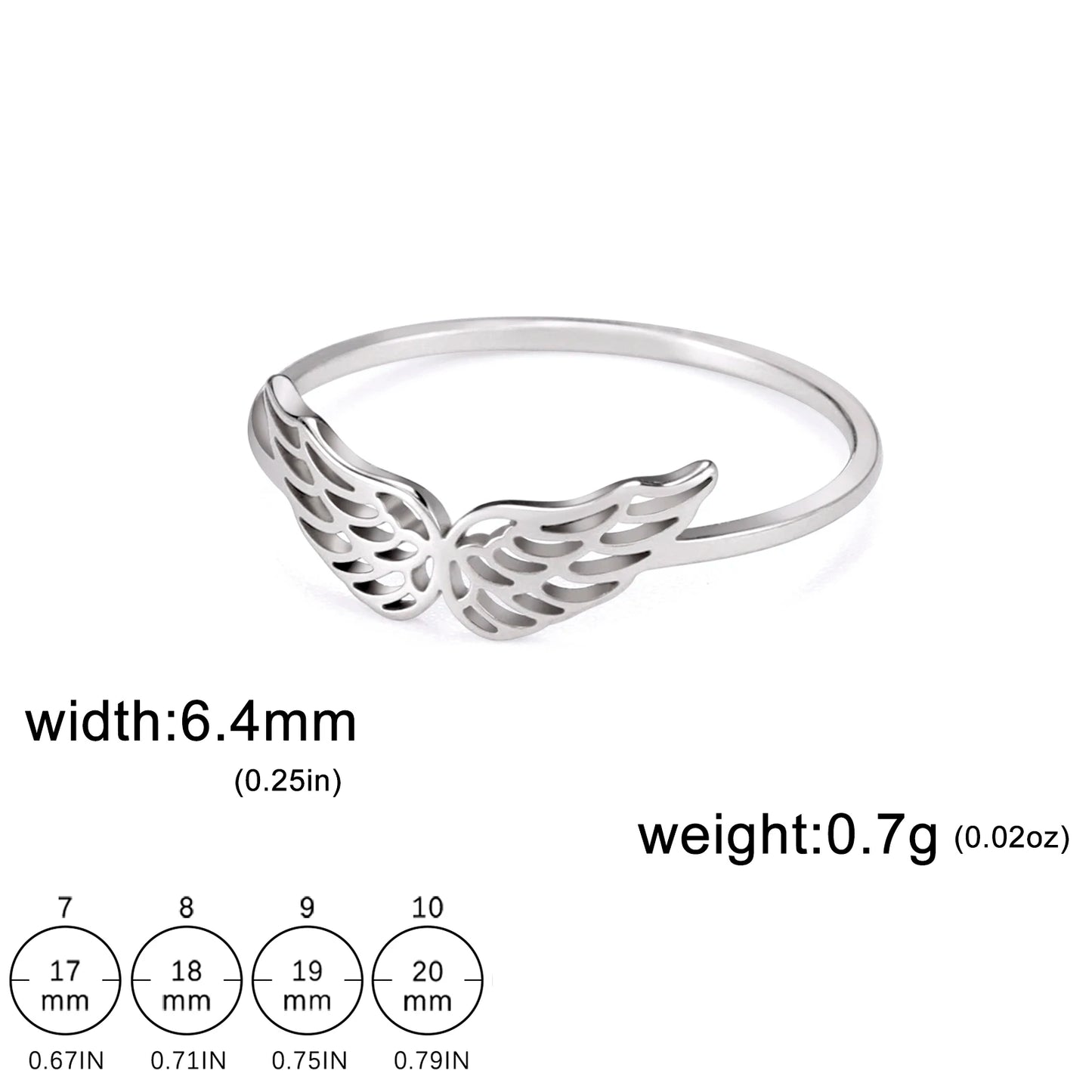 Angel Wings Ring