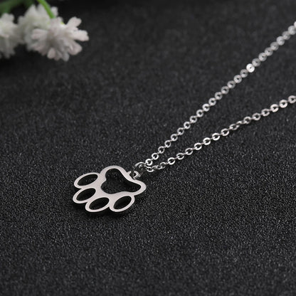 Paw Pendant Necklace