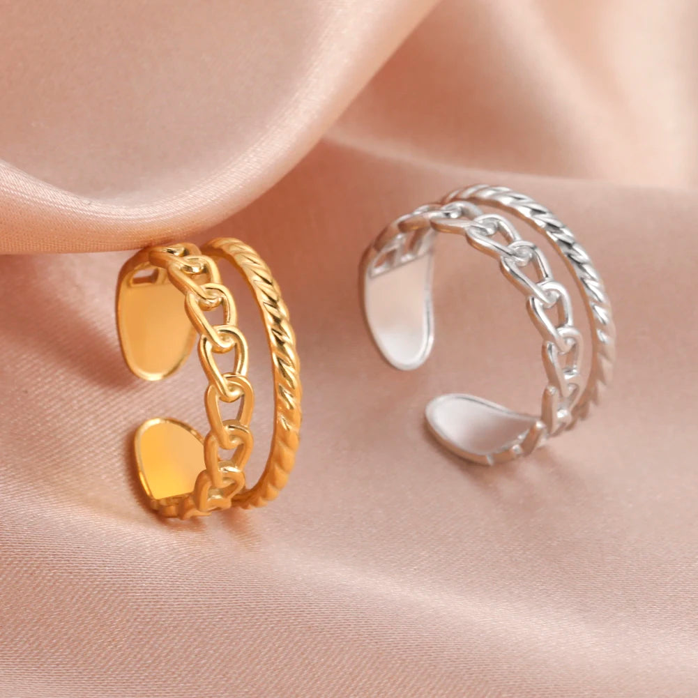 Adjustable Finger Ring 
