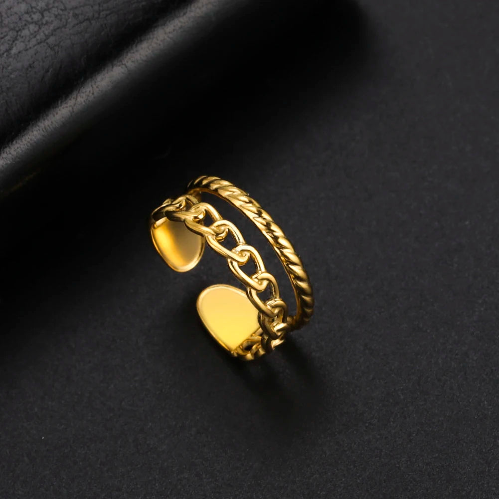 Adjustable Finger Ring 
