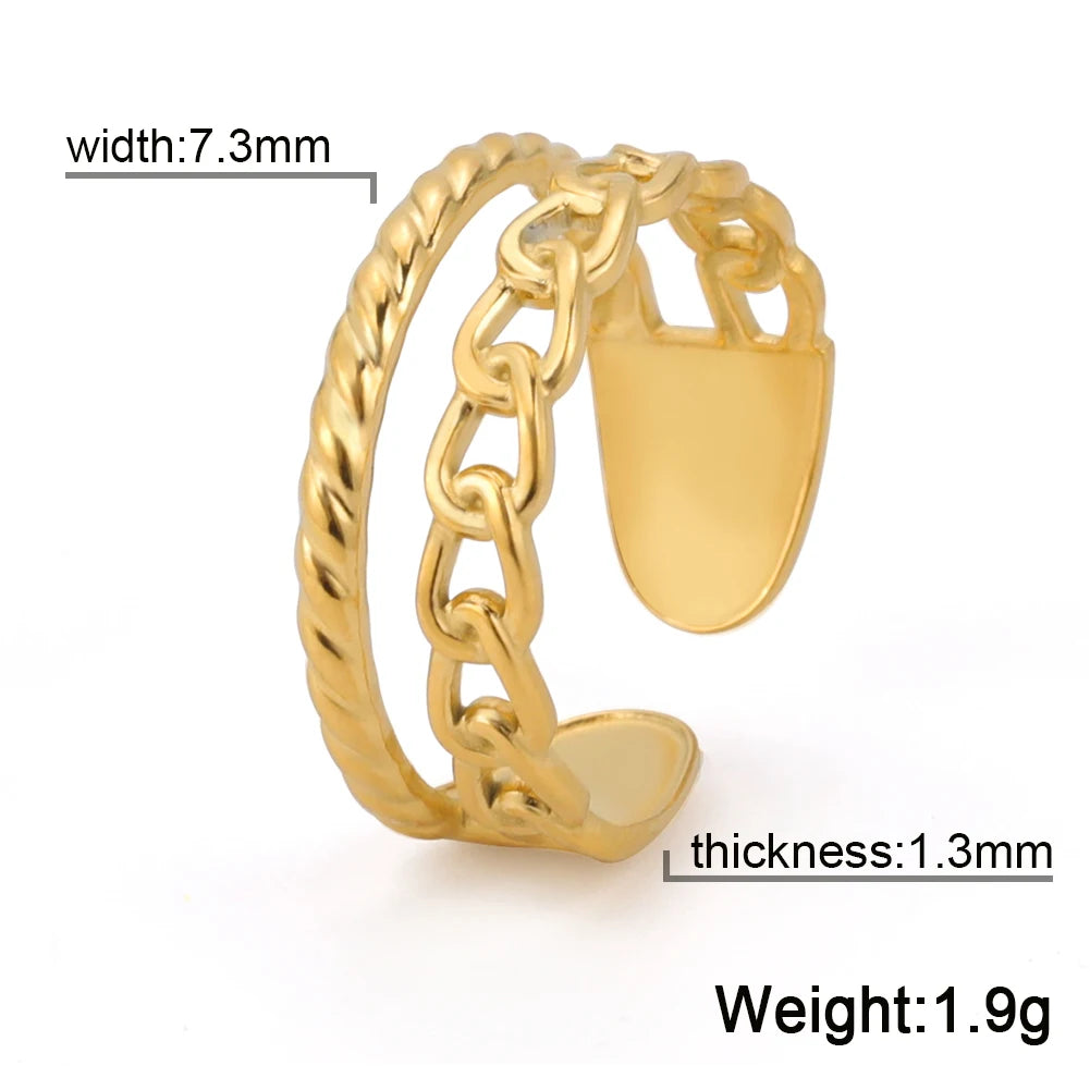 Adjustable Finger Ring 
