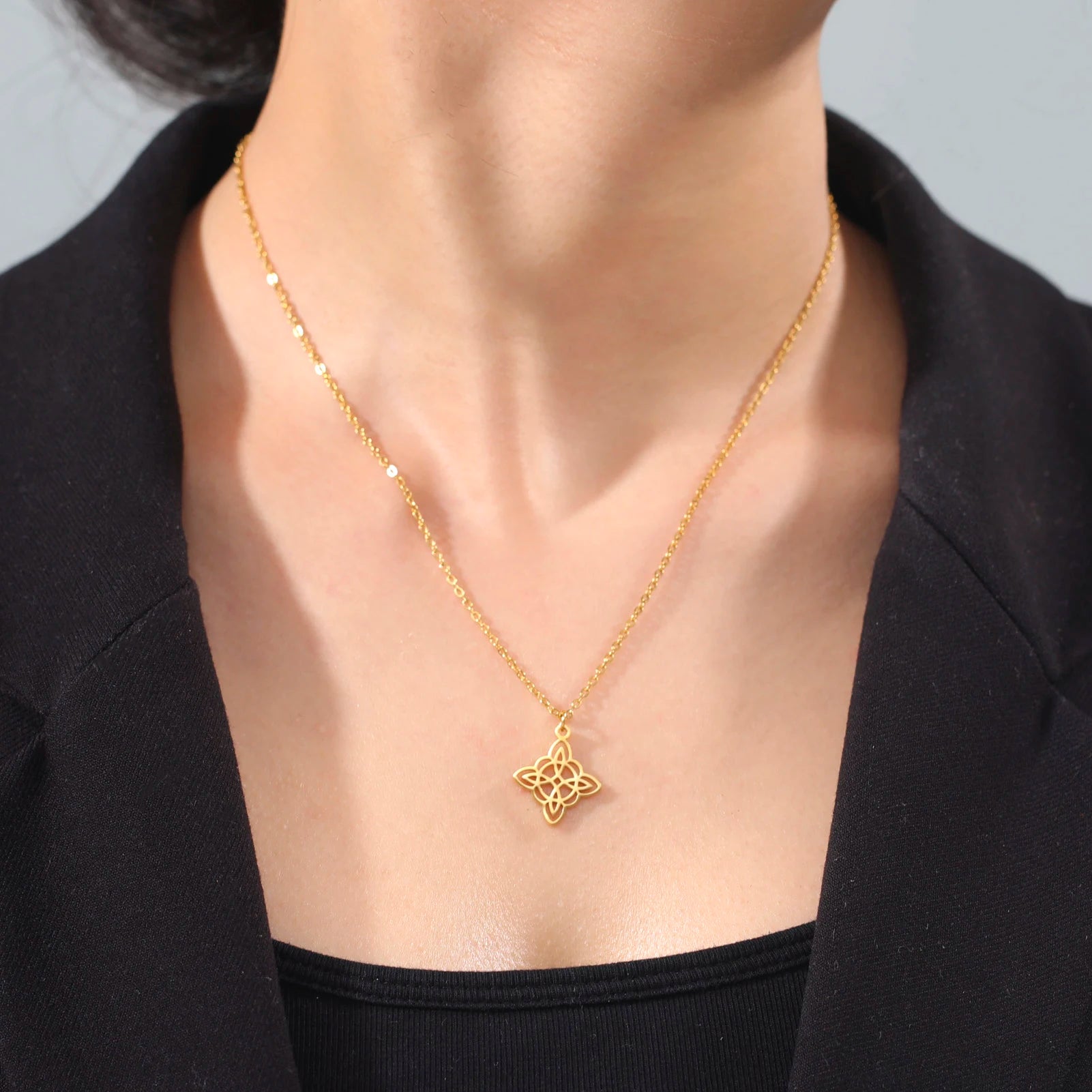 Knot Pendant Necklace