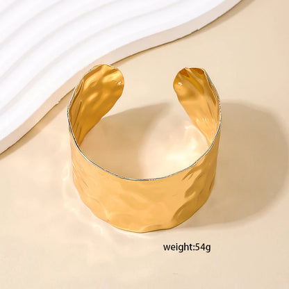 Open Pleated Cuff Bracelet