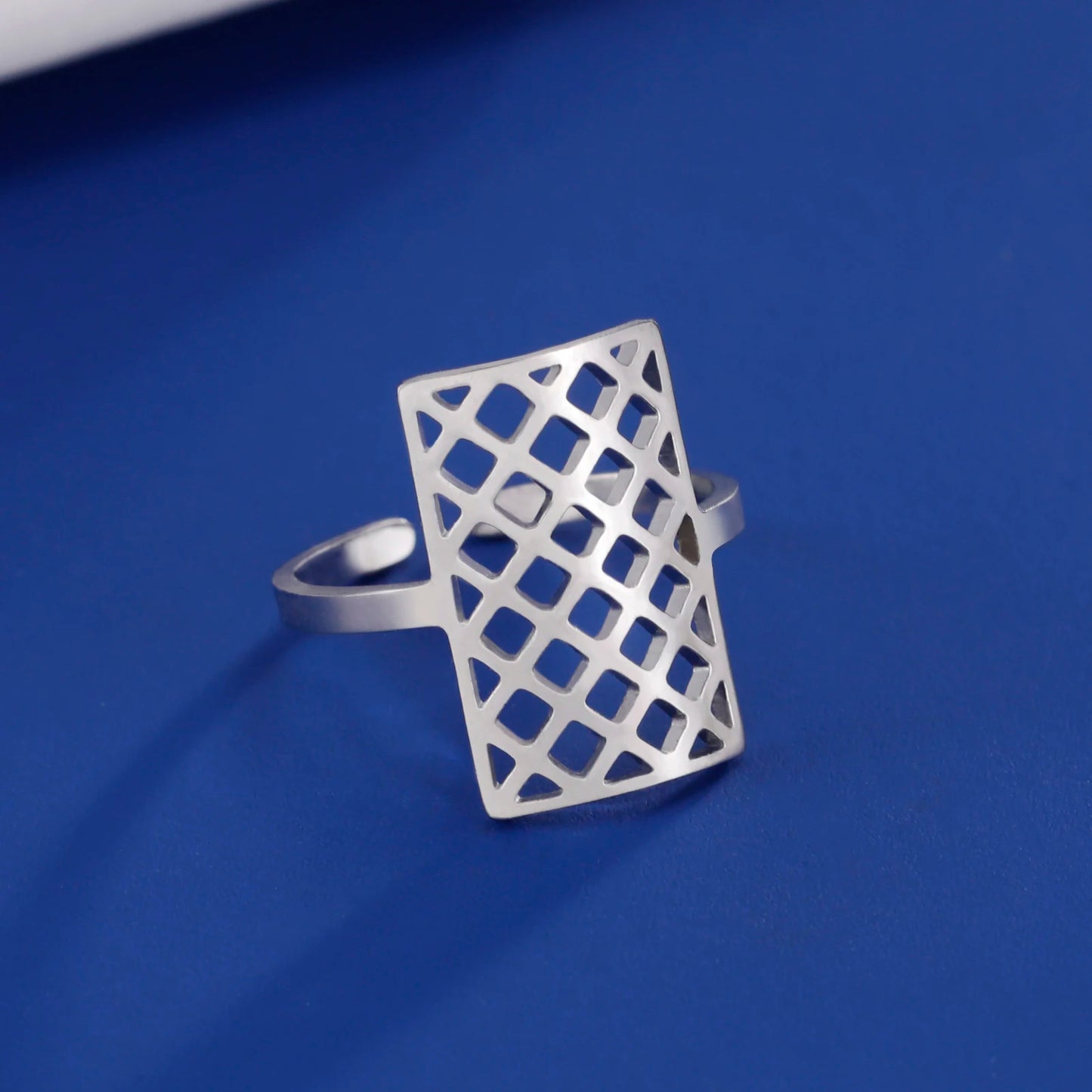 Trendy Geometric Finger Ring