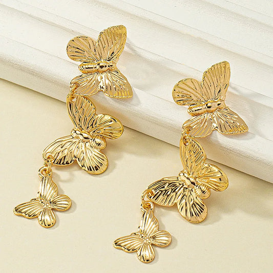 Fashion Jewelry Butterfly Earrings