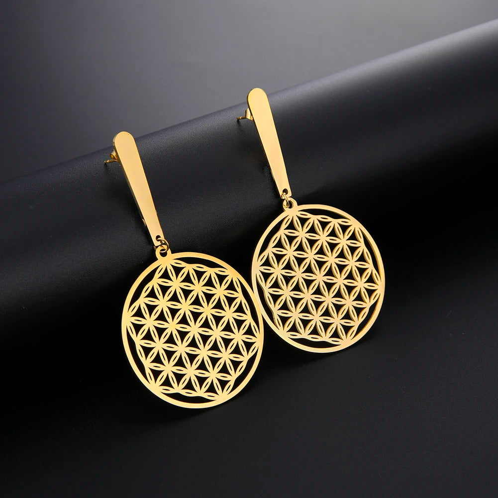 Flower of Life Gold Jewelry