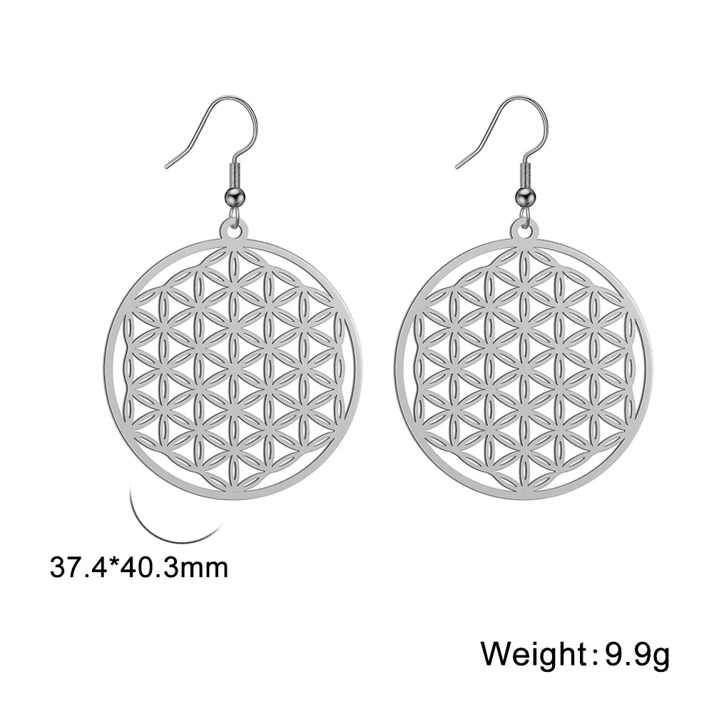 Flower of Life Gold Jewelry