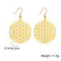 Flower of Life Gold Jewelry