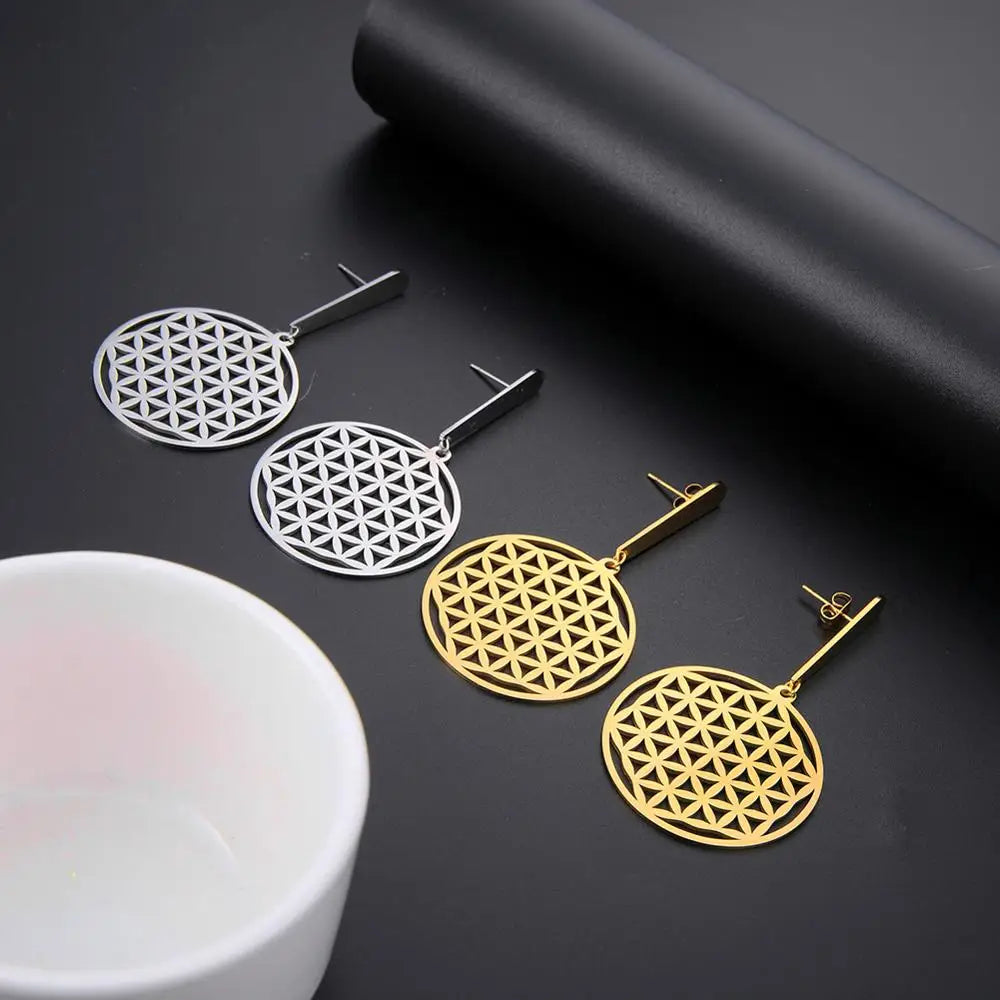 Flower of Life Gold Jewelry