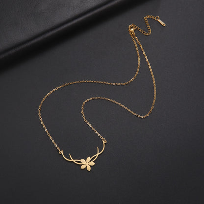 Boho Gold Clavicle Chain Necklace