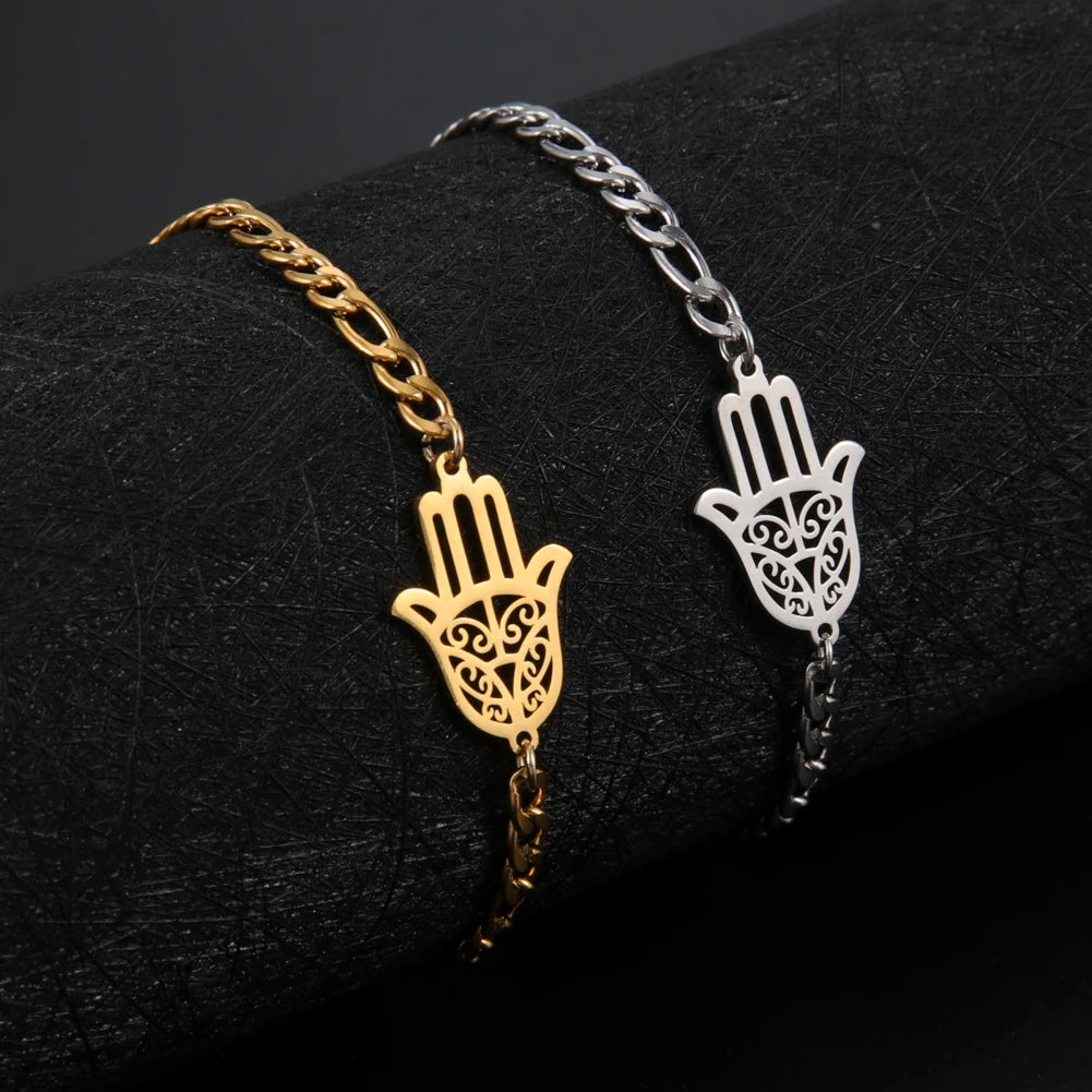 Stainless Steel Hamsa Jewelry