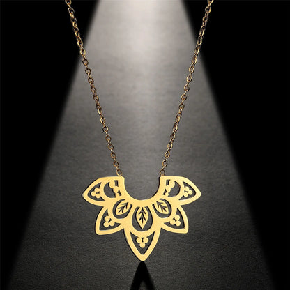 Kpop Bridal Lotus Flower Jewelry