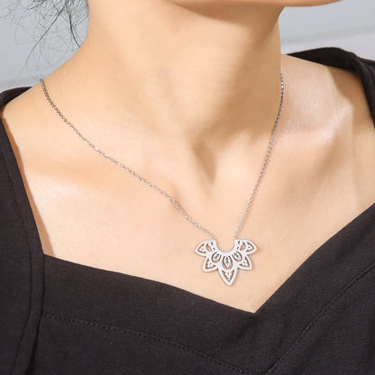 Kpop Bridal Lotus Flower Jewelry