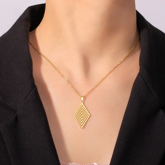 Trendy Gold Choker Necklace