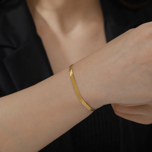 Minimalist Gold Chain Bracelet