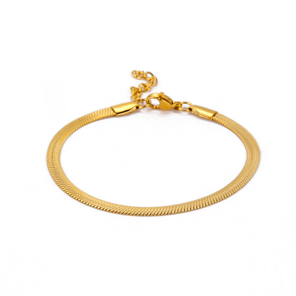 Minimalist Gold Chain Bracelet