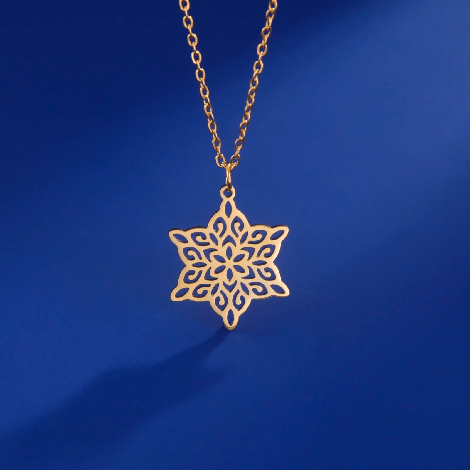 Jewish Amulet Gold Clavicle Chain