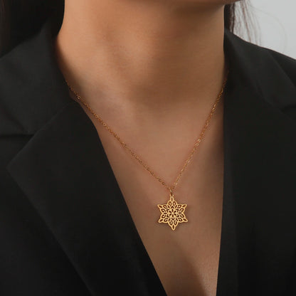 Jewish Amulet Gold Clavicle Chain