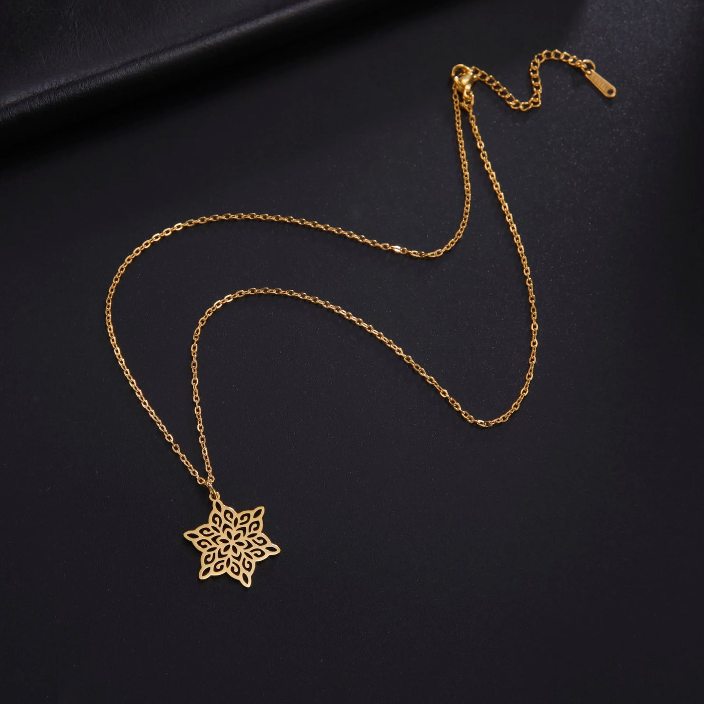 Jewish Amulet Gold Clavicle Chain