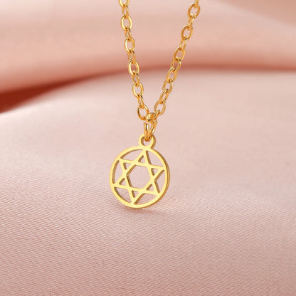 Stainless Steel Jewish Amulet