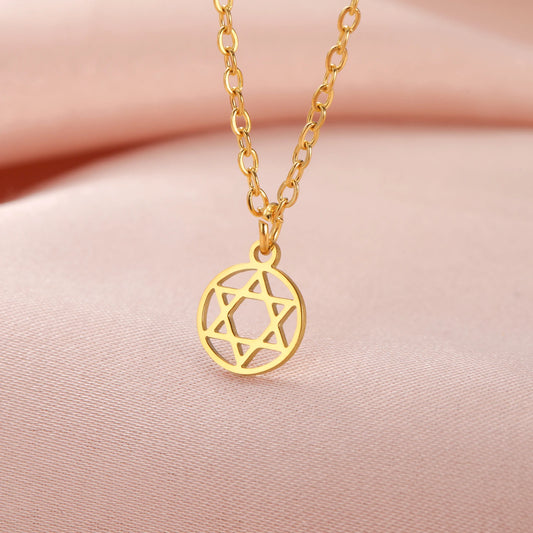 Stainless Steel Jewish Amulet