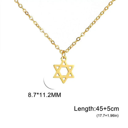 Stainless Steel Jewish Amulet