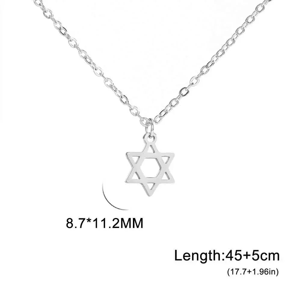 Stainless Steel Jewish Amulet