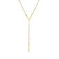 Gold Bar Pendant Necklace